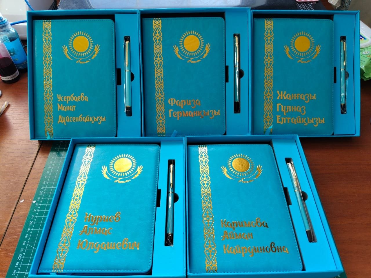 Блокнот синий